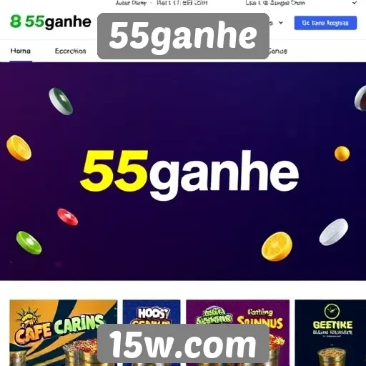 Promoções e bônus atraentes do site 55ganhe