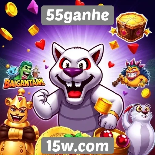 Plataforma 55ganhe oferece diversidade de jogos online